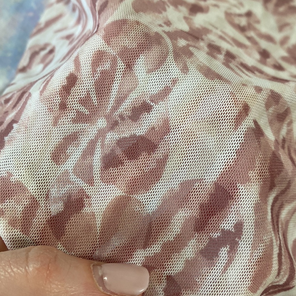 🧼[ Free People ] Movement See You Through Yoga Set in Blush - Picture 13 of 16